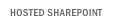 Hosted Sharepoint